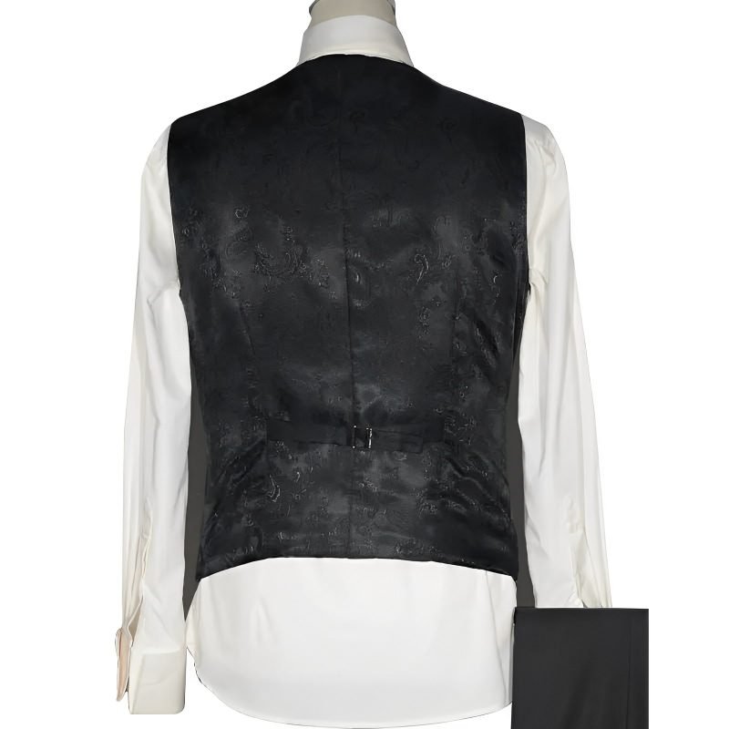 Charcoal Grey 3-Piece Suit Jacket
