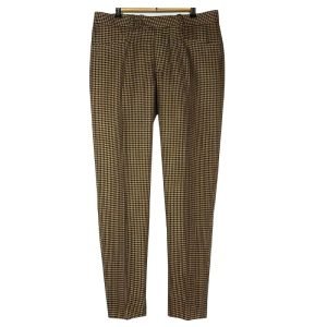 Brown & Black Houndstooth Mod Trousers