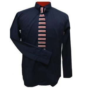 Navy Blue Formal Shirt