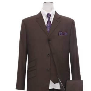 Essential Brown 3-Piece Suit