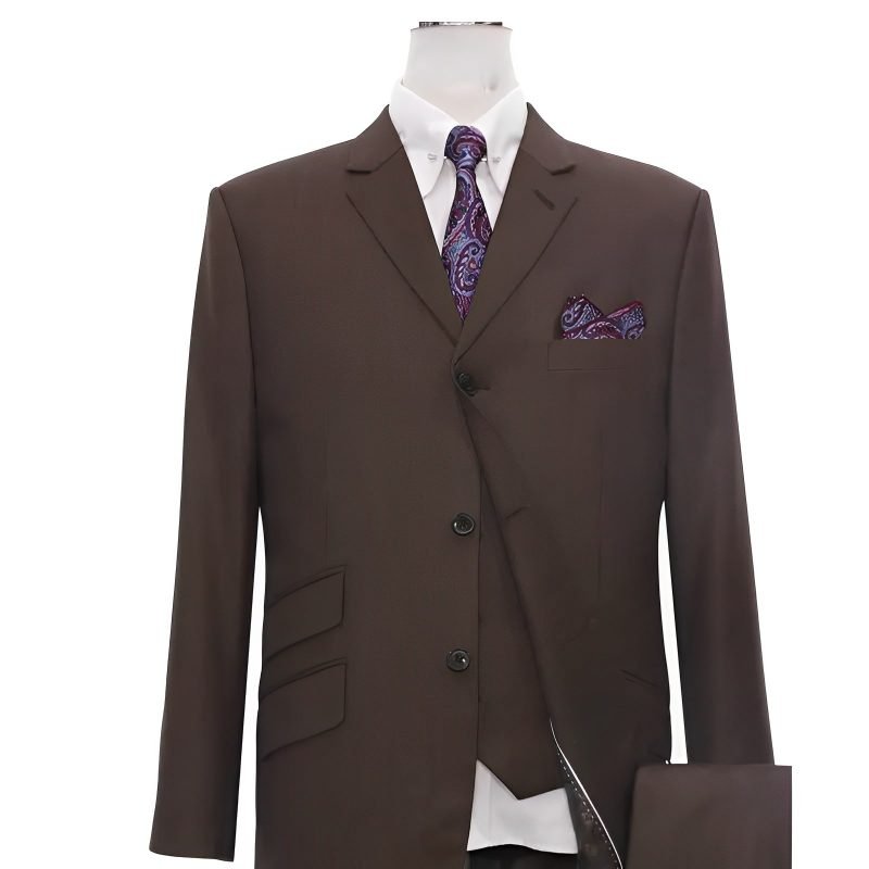 Essential Brown 3-Piece Suit