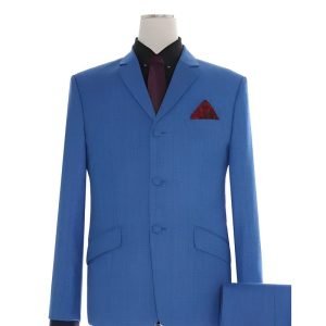 Blue Prince of Wales Check Suit