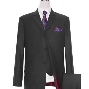 Charcoal Grey 3-Piece Suit