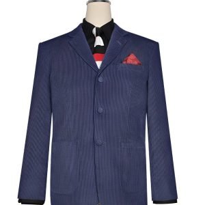 Navy Blue Corduroy Jacket