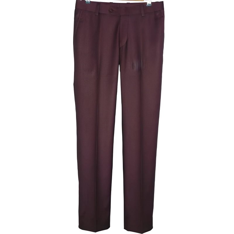 Burgundy Mod Suit – Deep Wine Red Suit with Vintage Mod Styling - Image 4