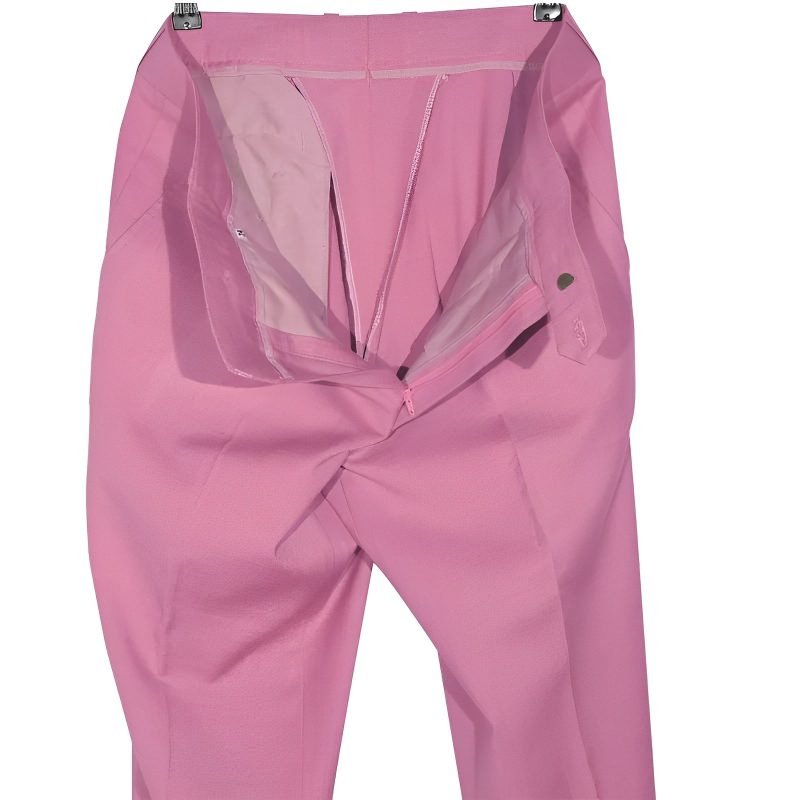 Hot Pink Mod Suit – 60s Vintage Style Bold Slim Fit Suit for Men - Image 5