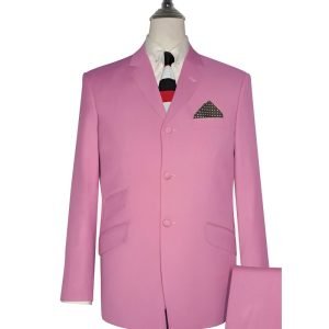 Hot Pink Mod Suit