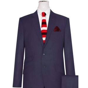 Purple Prince of Wales Check Suit