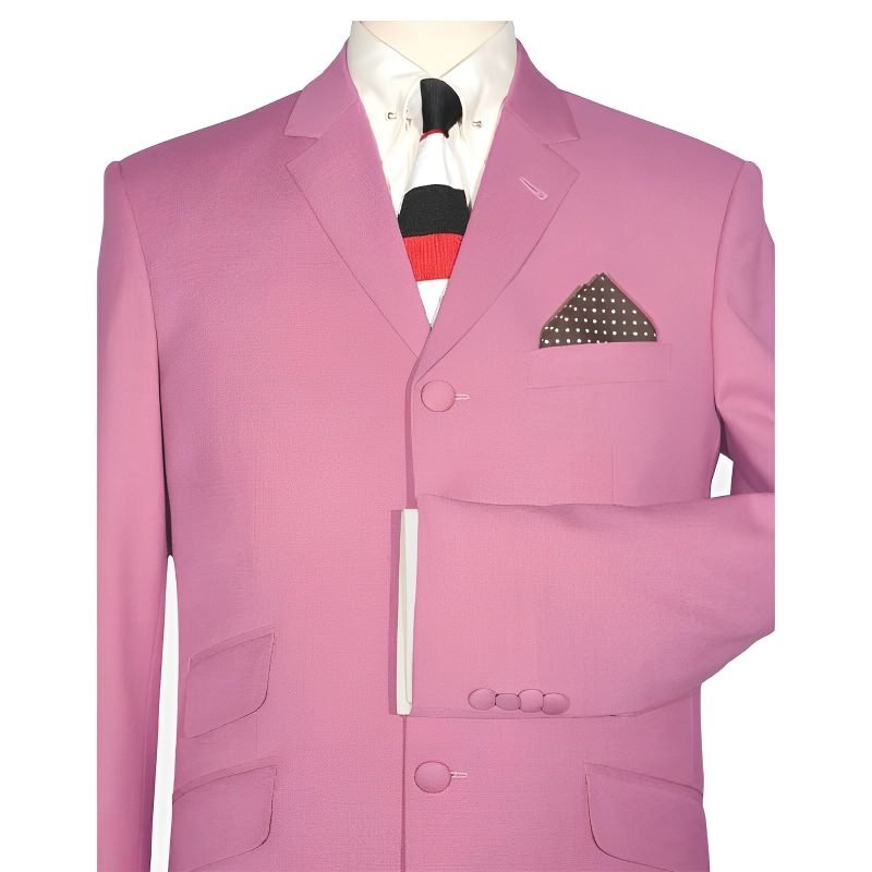 Hot Pink Mod Suit