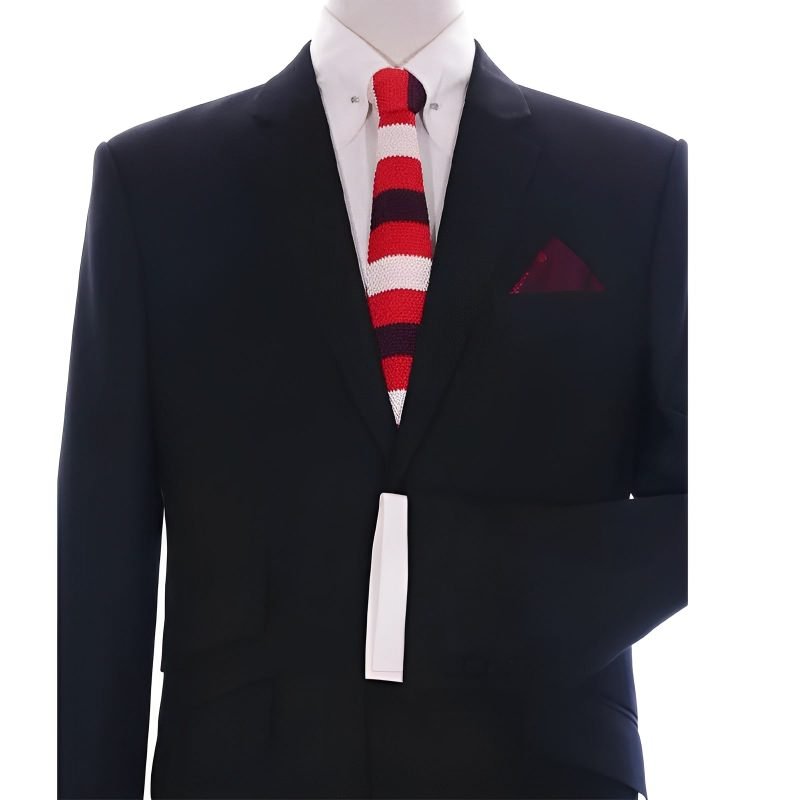 Classic Black Two-Button Mod Suit