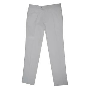 White Sta‑Press Mod Trousers
