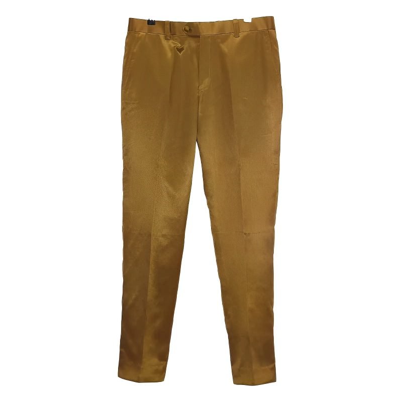 Burnt Gold & Black Two‑Tone Mod Suit