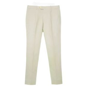 Beige Sta‑Press Mod Trousers