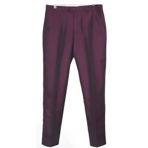 Wine and Black Two Tone Tonic Trouser