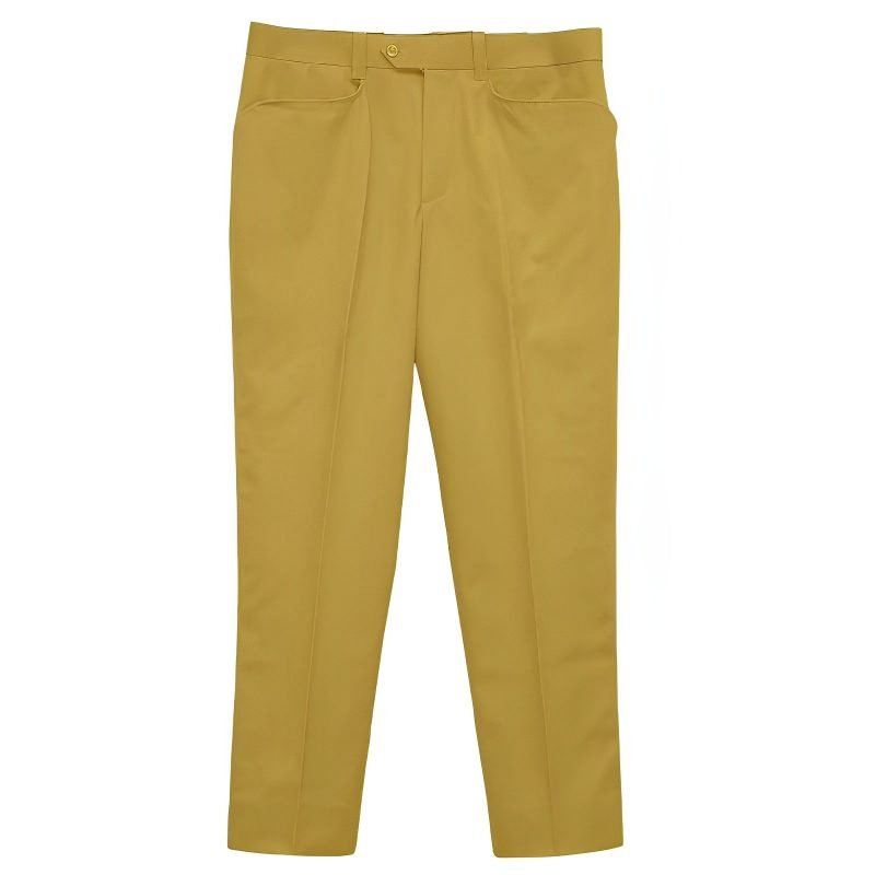 Mustard Yellow Chino Mod Trousers