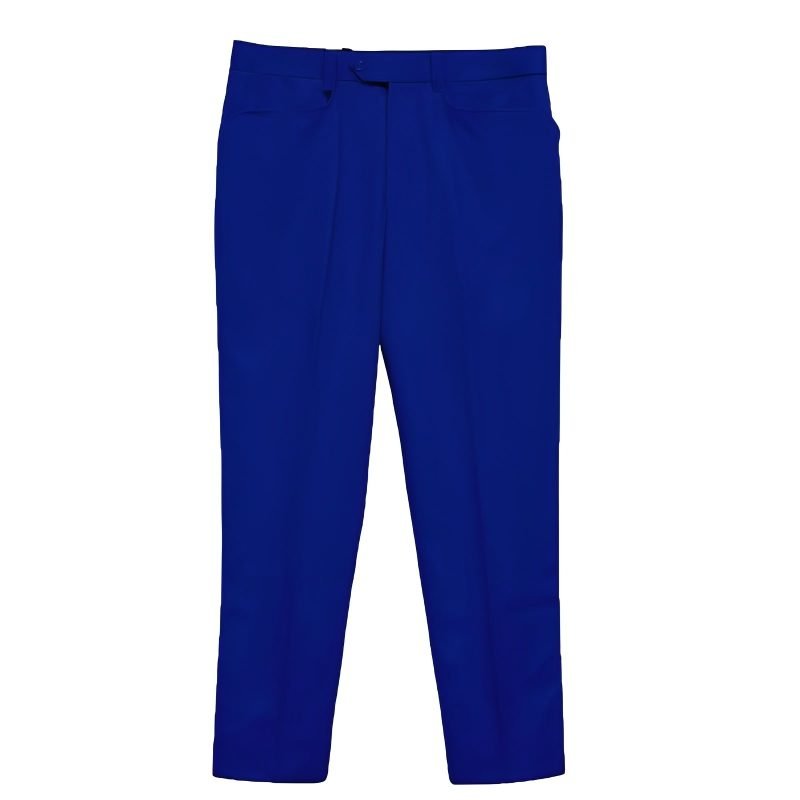 Royal Blue Chino Mod Trousers