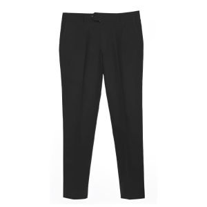 Black Sta‑Press Mod Trousers