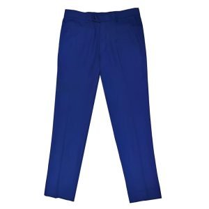 Blue Sta‑Press Mod Trousers