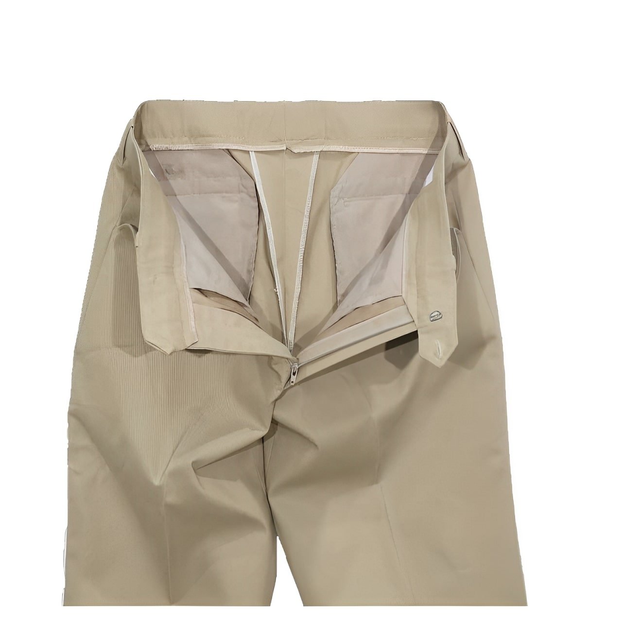 Light Khaki Chino Mod Trousers