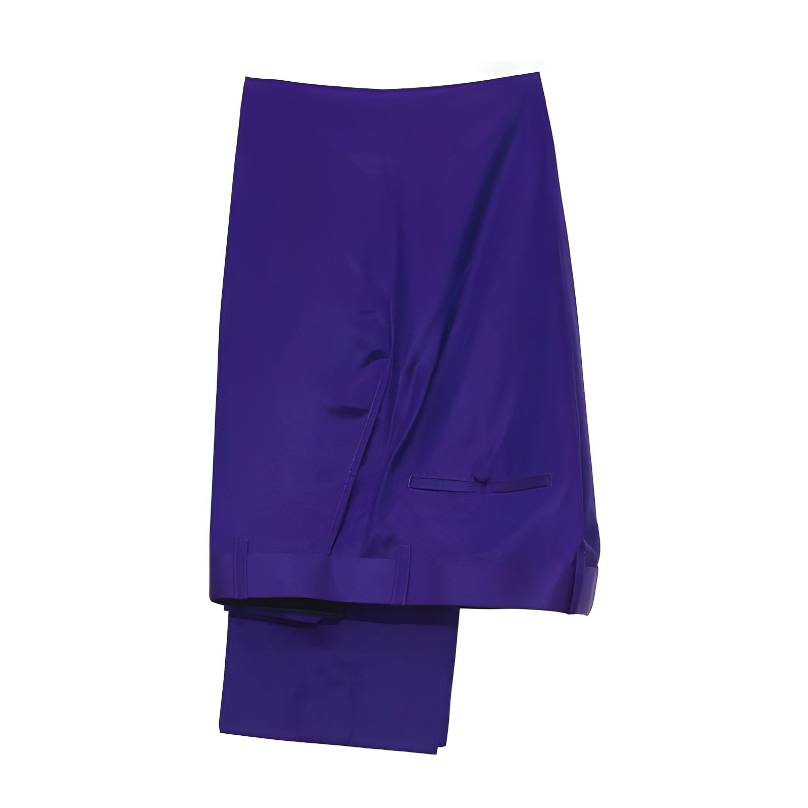 Dark Purple & Red Two Tone Mod Trouser – Size 32″ x 32″ Slim Leg - Image 3
