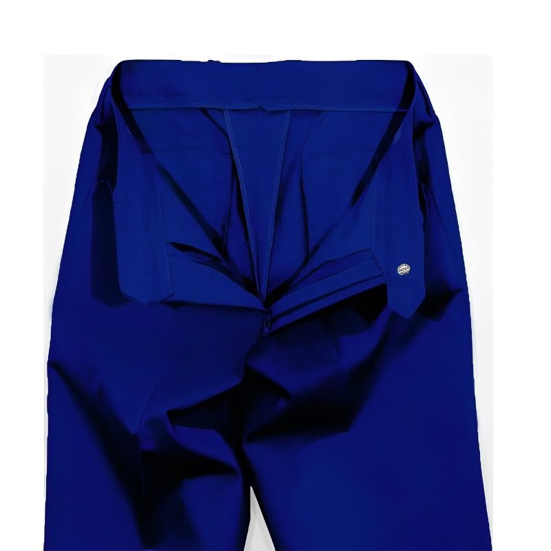 Royal Blue Chino Mod Trousers – 60s Vintage Slim Fit - Image 3
