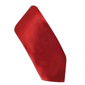 Red Knitted Skinny Tie