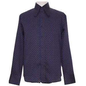 Navy Blue Paisley